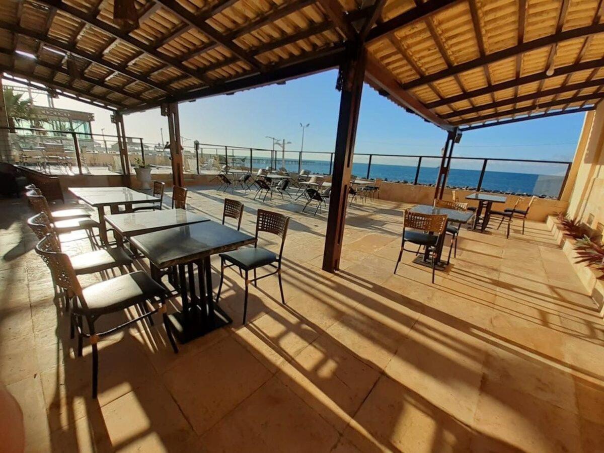 605 Flat Mobiliado Com Vista Lateral Mar Na Praia De Iracema Com Ventilador Форталеза Экстерьер фото