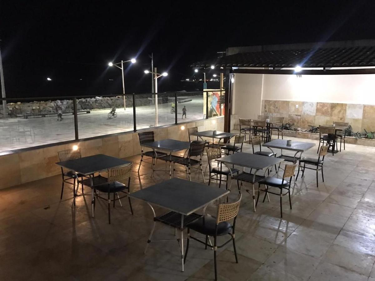 605 Flat Mobiliado Com Vista Lateral Mar Na Praia De Iracema Com Ventilador Форталеза Экстерьер фото