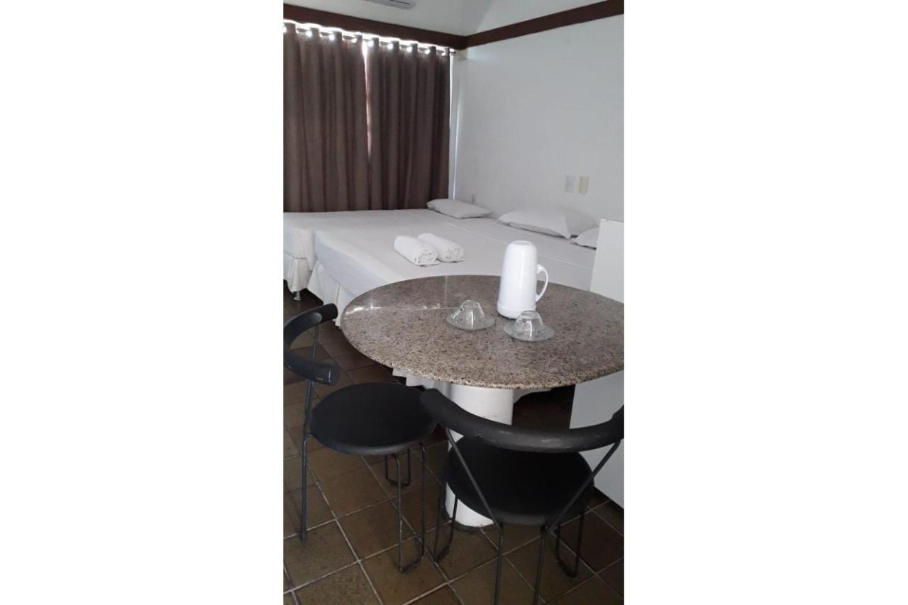 605 Flat Mobiliado Com Vista Lateral Mar Na Praia De Iracema Com Ventilador Форталеза Экстерьер фото